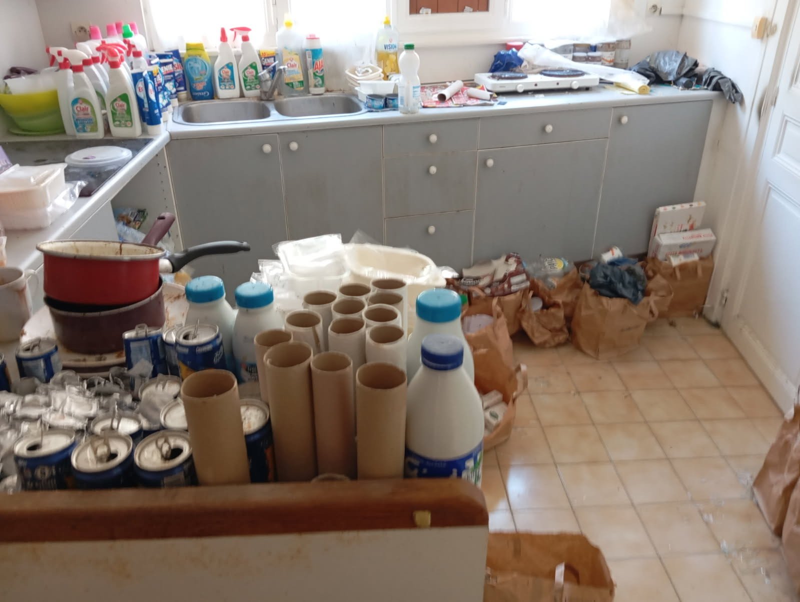 Logement avant débarras